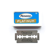 Load image into Gallery viewer, Personna Platinum Chrome Stainless Double Edge Razor Blades