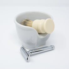Load image into Gallery viewer, SECONDS La Barbiera Ceramic Shaving Bowl
