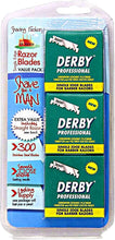 Load image into Gallery viewer, CLEARANCE 3 Pack Derby Professional Single Edge Razor Blades with Razor