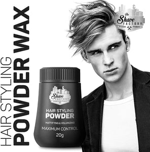 The Shave Factory Hair Styling Powder Wax