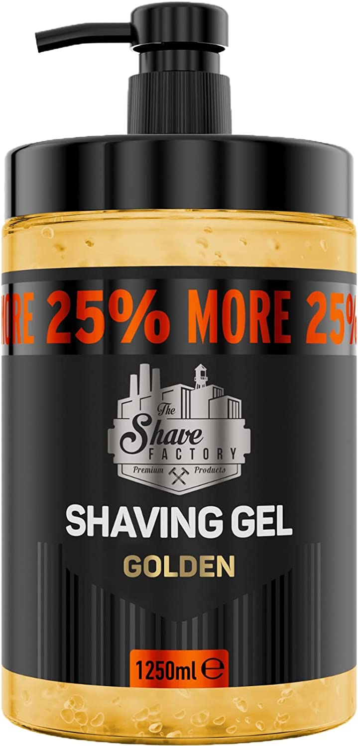 The Shave Factory Shaving Gel 1250ml - Golden