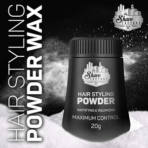 The Shave Factory Hair Styling Powder Wax