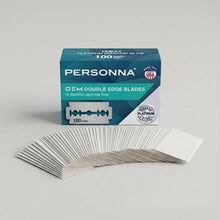 Load image into Gallery viewer, Personna Gem Platinum Diamond Glide Double Edge Razor Blades - 100 Pack