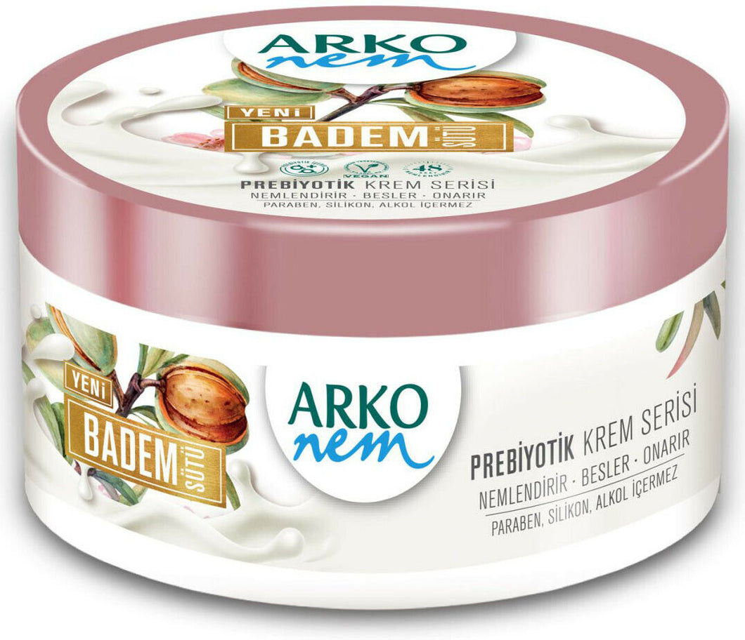 Arko Nem Moisturising Cream - Almond 250ml