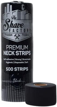 Load image into Gallery viewer, The Shave Factory PREMIUM BLACK Neck Strips