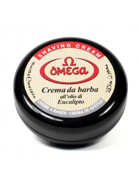 Omega Shaving Soap with Eucalyptus - 150ml Bowl