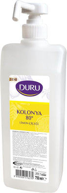 Duru Turkish Lemon Cologne - 750ml Bottle with Pump