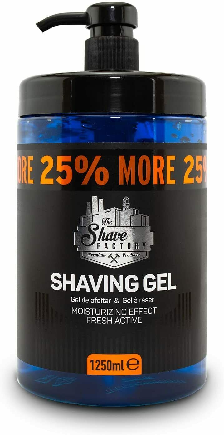 The Shave Factory Shaving Gel 1250ml - Sapphire