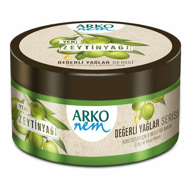 Arko Nem Moisturising Cream - Olive Oil 250ml