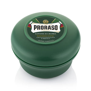 Proraso Green Soap Bowl - 'Refreshing' with Menthol and Eucalyptus 150ml
