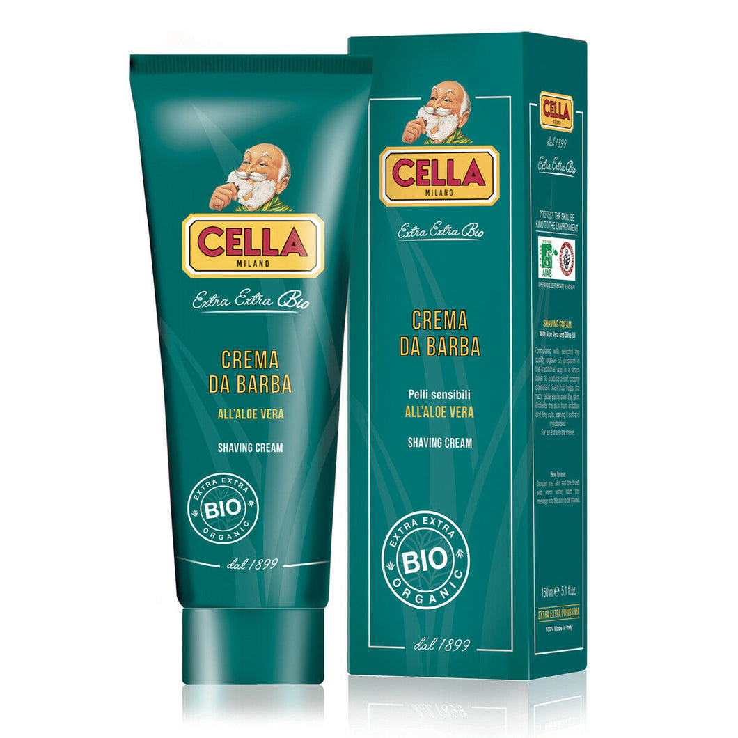 Cella Bio Organic Shaving Cream - 150ml