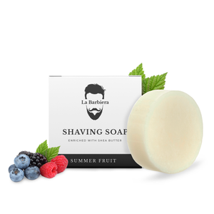 Summer Fruit Solid 60g Shaving Soap by La Barbiera