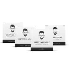 Load image into Gallery viewer, Multipack of Solid Shaving Soaps by La Barbiera