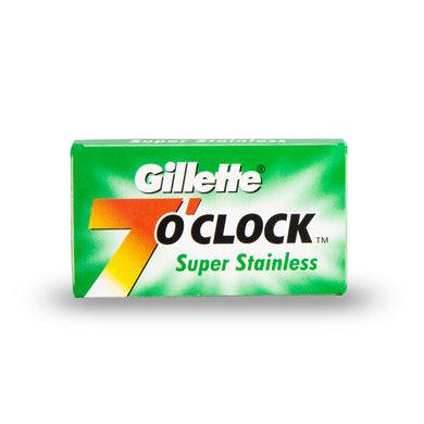 Gillette 7 O'Clock Green Double Edge Razor Blades