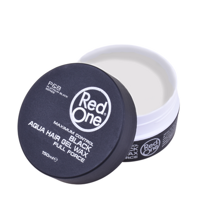 NEW Red One Hair Gel Wax - Black 150ml Tub