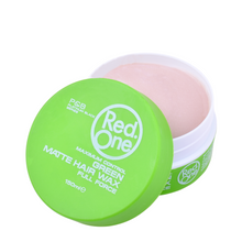 Load image into Gallery viewer, NEW Red One Hair Gel Wax - Green 150ml Tub