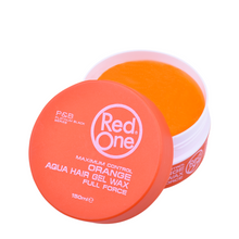 Load image into Gallery viewer, NEW Red One Hair Gel Wax - Orange 150ml Tub