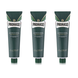 Triple Pack Proraso Shaving Creams - Green Tube