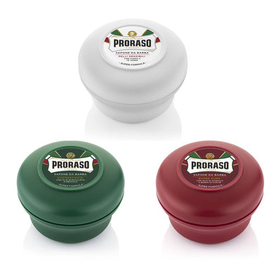 Triple Pack Proraso Soap Bowls - Mixed