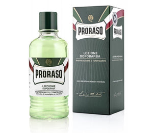 Proraso 400ml XL Menthol and Eucalyptus Aftershave - Green