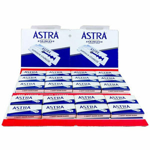 Astra Blue Superior Stainless Double Edge Razor Blades