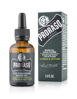 Proraso Beard Oil Cypress 30ml - Green
