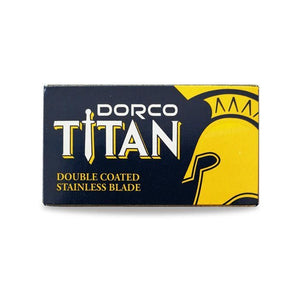 Dorco Titan Double Coated Stainless Double Edge Razor Blades