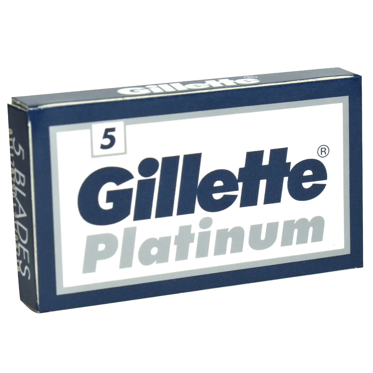 Gillette Platinum Double Edge Razor Blades – La Barbiera
