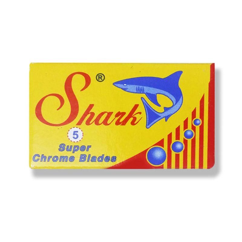 Shark Super Chrome Double Edge Razor Blades – La Barbiera
